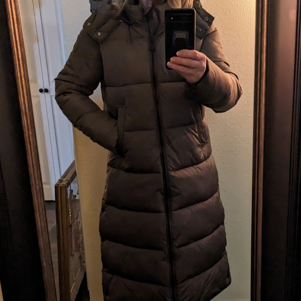 Long winter coat